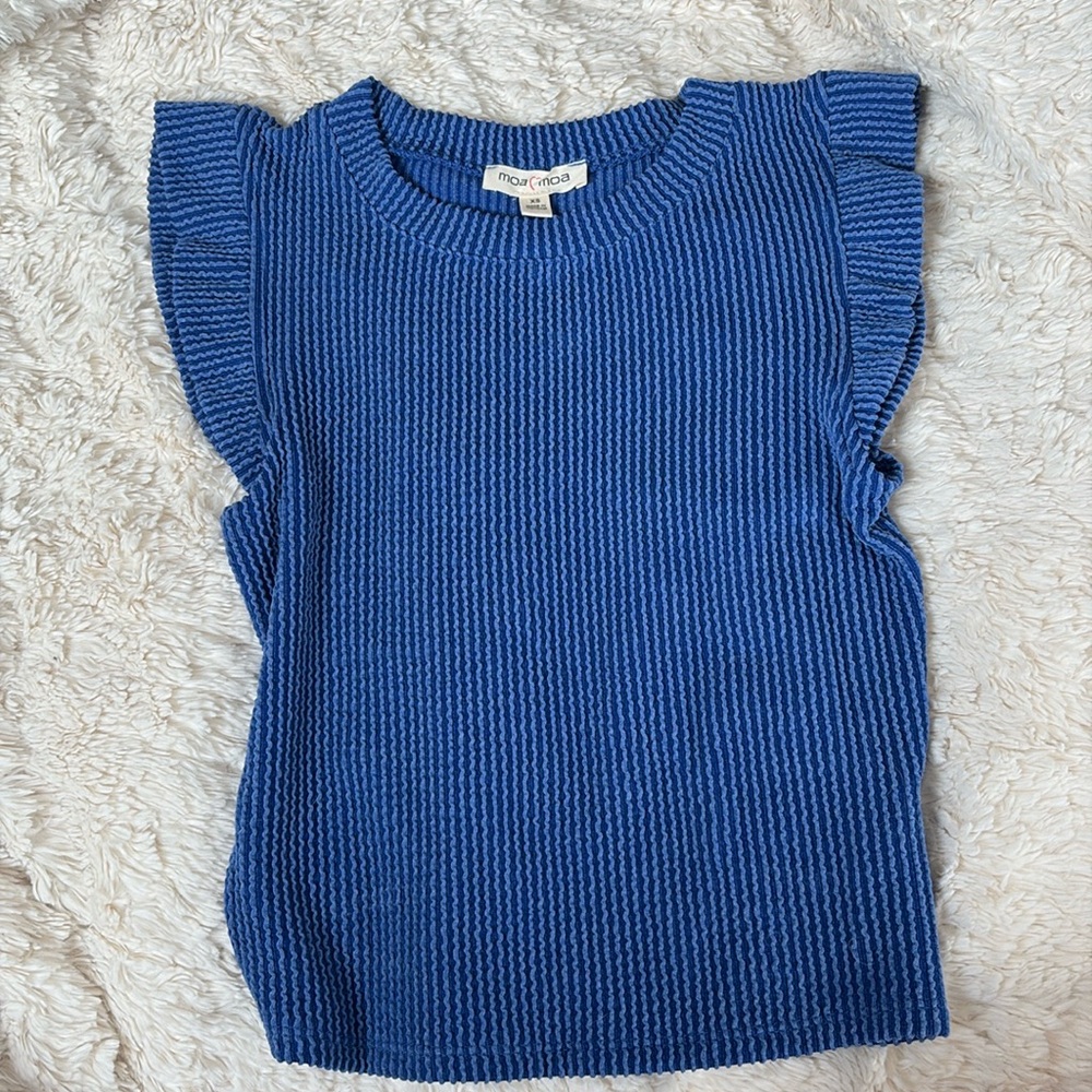 Blue blouse, Size XS, never been worn